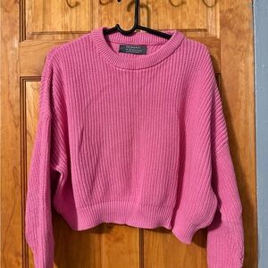 Primark Vibrant Pink Crew Neck Sweater
